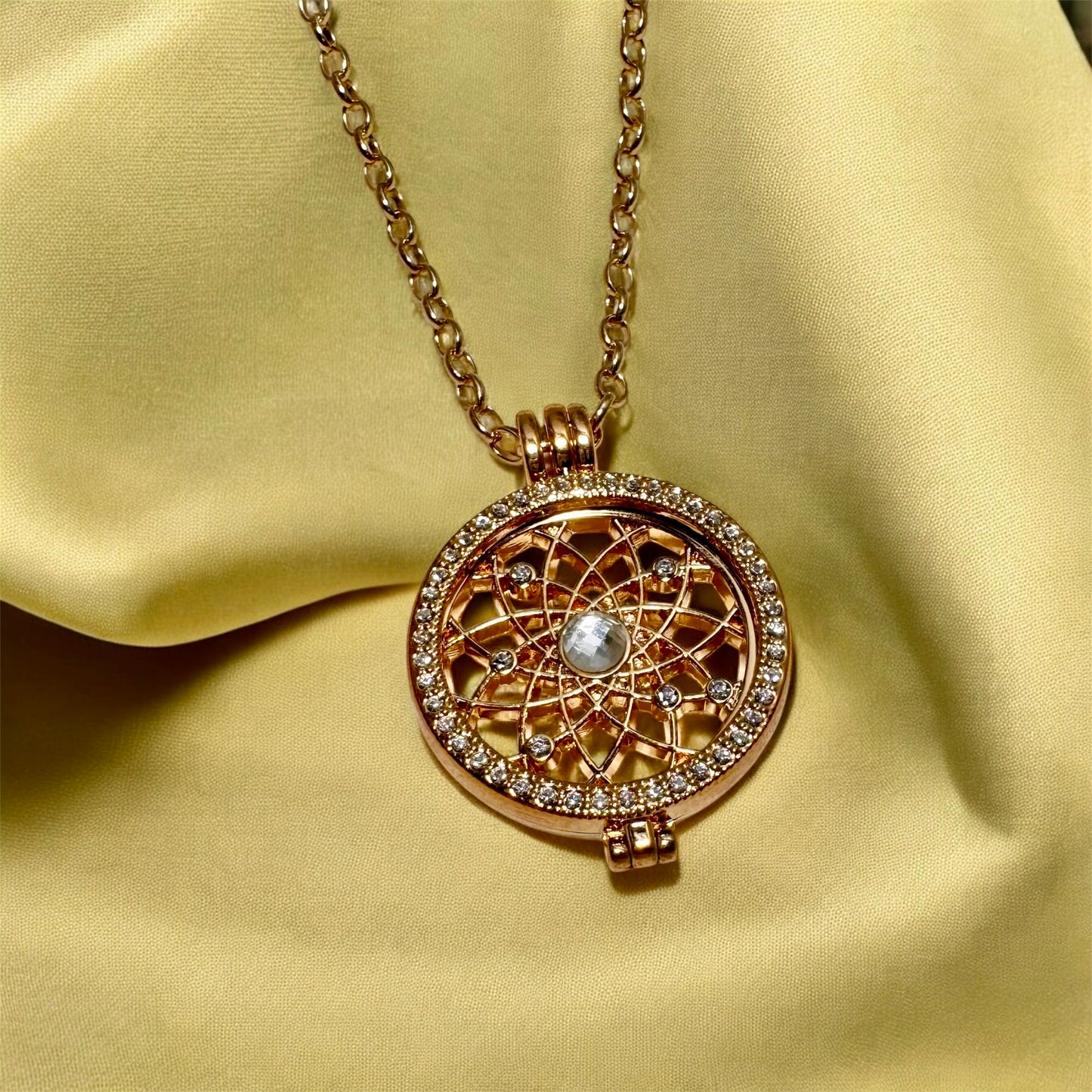 Interchangeable Coin Insert Necklace