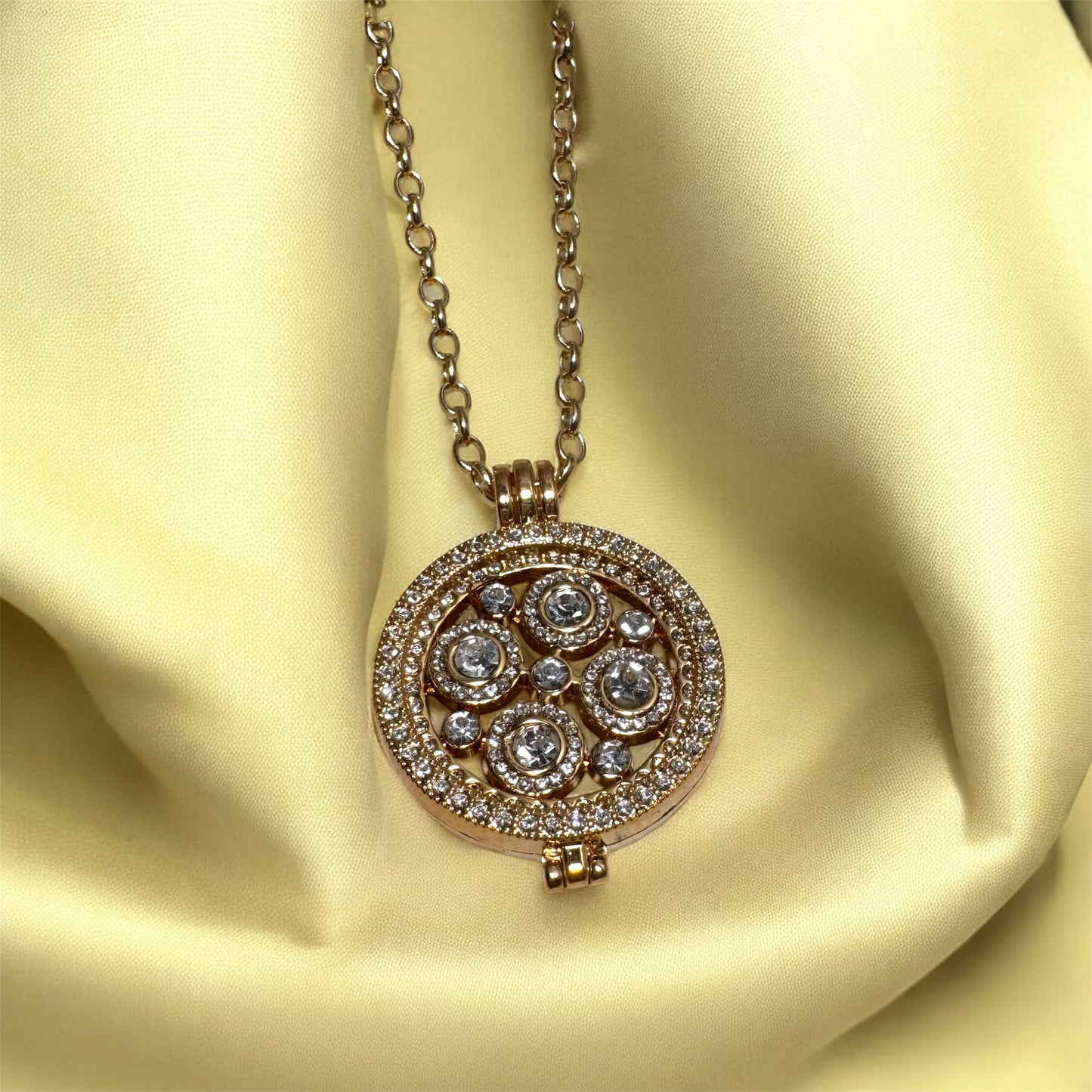 Interchangeable Coin Insert Necklace