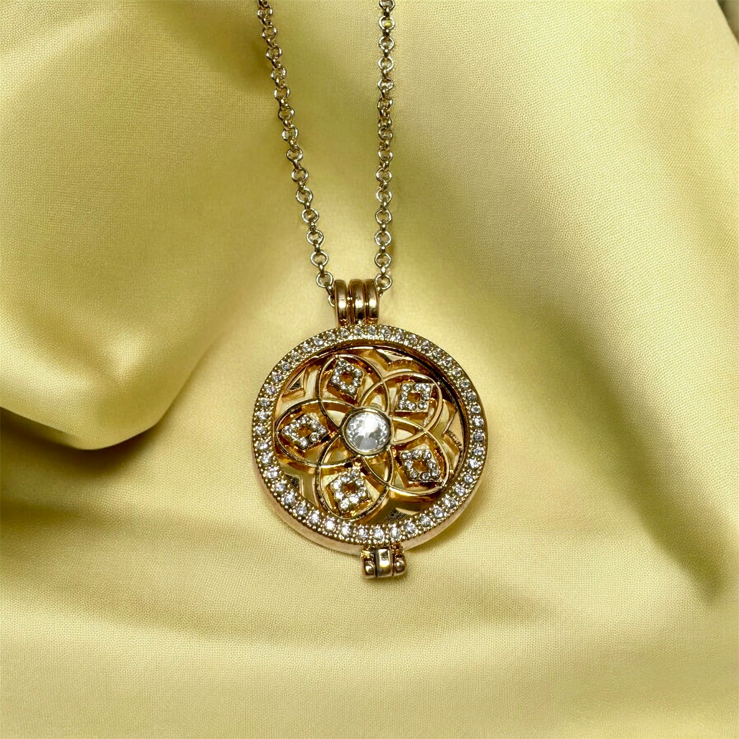 Interchangeable Coin Insert Necklace