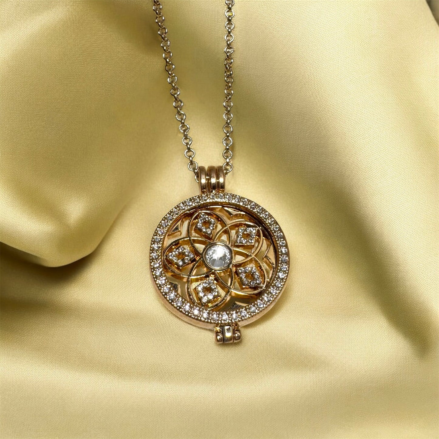 Interchangeable Coin Insert Necklace