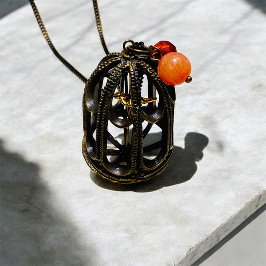 Bird In A Cage necklace