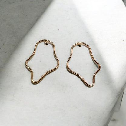 Wavy Shaped Earrings