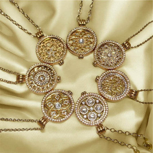 Interchangeable Coin Insert Necklace