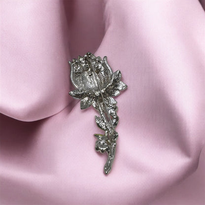 Exquisite Tulip Flower Brooch